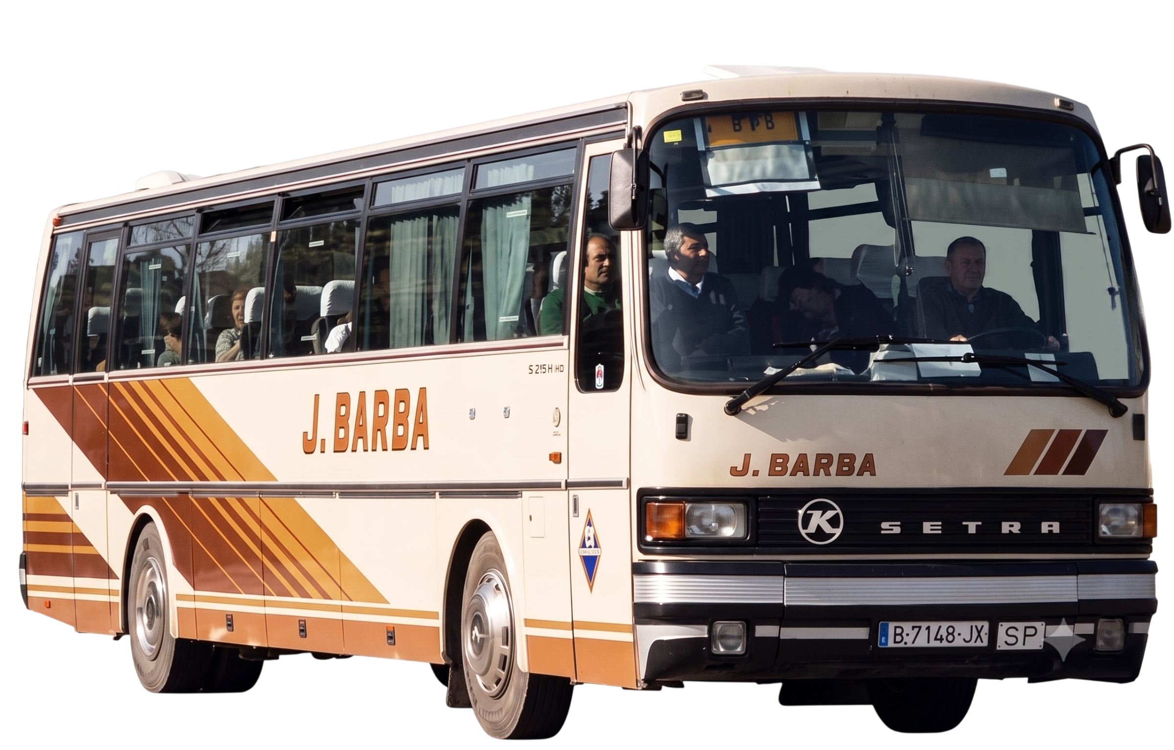 Autocar antic Setra J.Barba